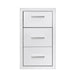 Summerset 17" Vertical 2-Drawer & Paper Towel Holder Combo - Masonry Frame