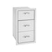 Summerset 17" Vertical 2-Drawer & Paper Towel Holder Combo