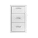Summerset 17" Vertical 2-Drawer & Paper Towel Holder Combo