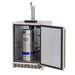 Summerset 25" 6.6 Cu. Ft. Outdoor Rated Beer Single Tap Kegerator/Dispenser
