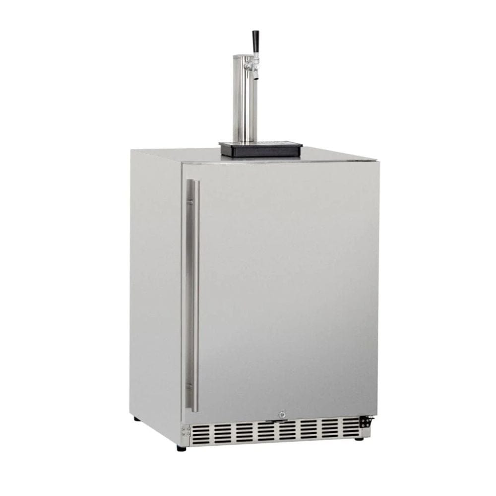 Summerset 25" 6.6 Cu. Ft. Outdoor Rated Beer Single Tap Kegerator/Dispenser