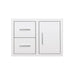 Summerset 30" 2-Drawer and Access Door Combo with Hidden Hinge