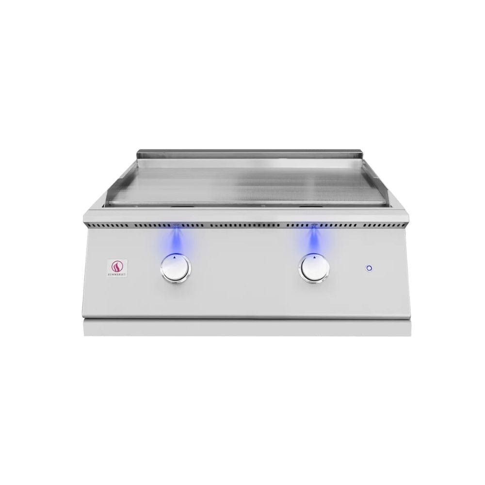 Summerset 30" Built-In Gas Griddle with LED Lights (2 Burner)