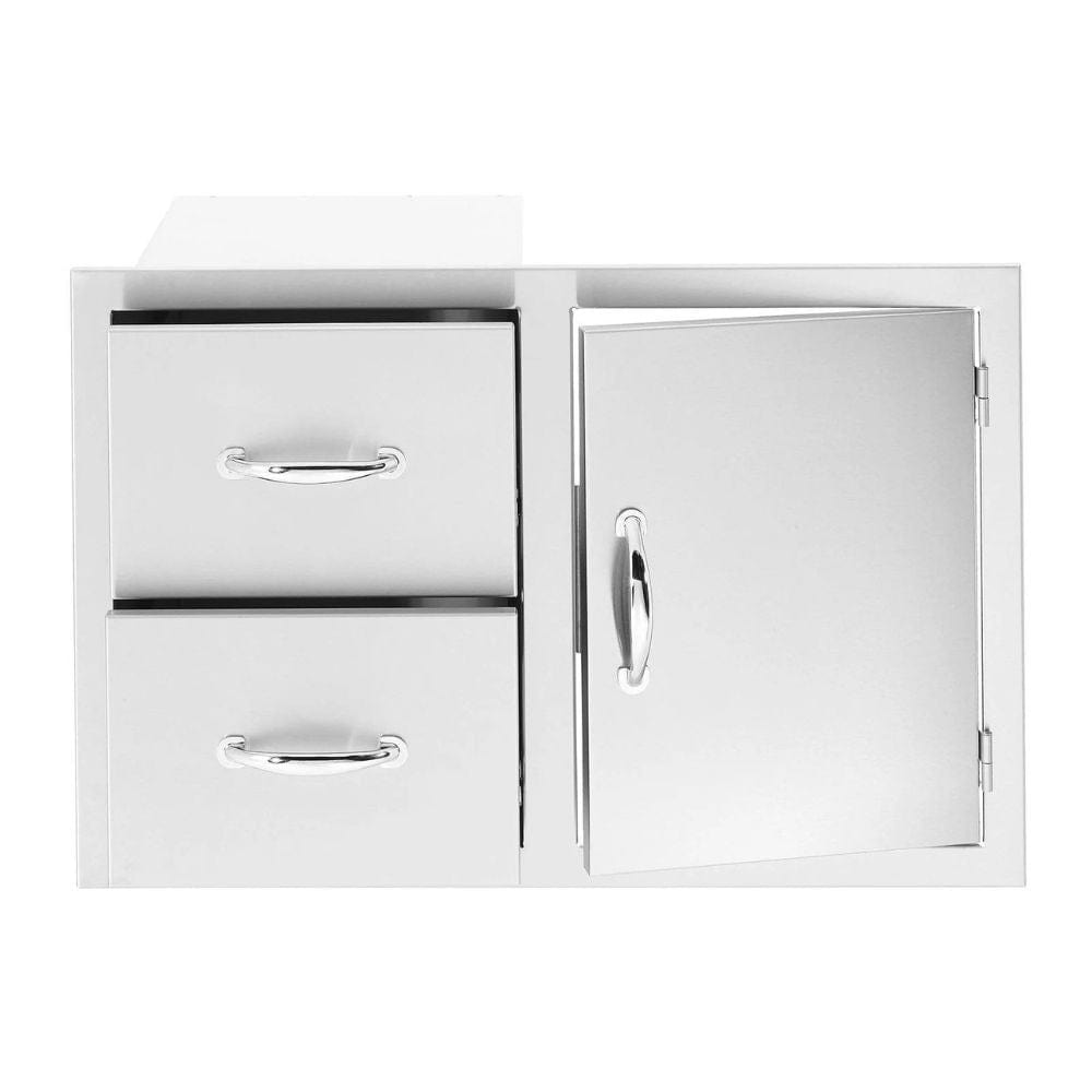 Summerset 30" Stainless Steel 2 Drawer and Access Door Combo