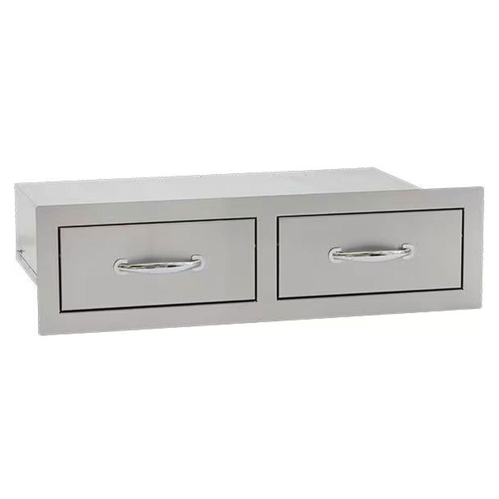 Summerset 30" Stainless Steel Flush Mount Horizontal Double Access Drawer
