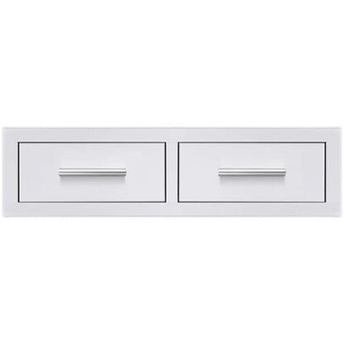 Summerset 30" Stainless Steel Flush Mount Horizontal Double Access Drawer (2024 Model))