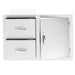 Summerset 33" 2-Drawer & Access Door Combo Masonry Frame Return