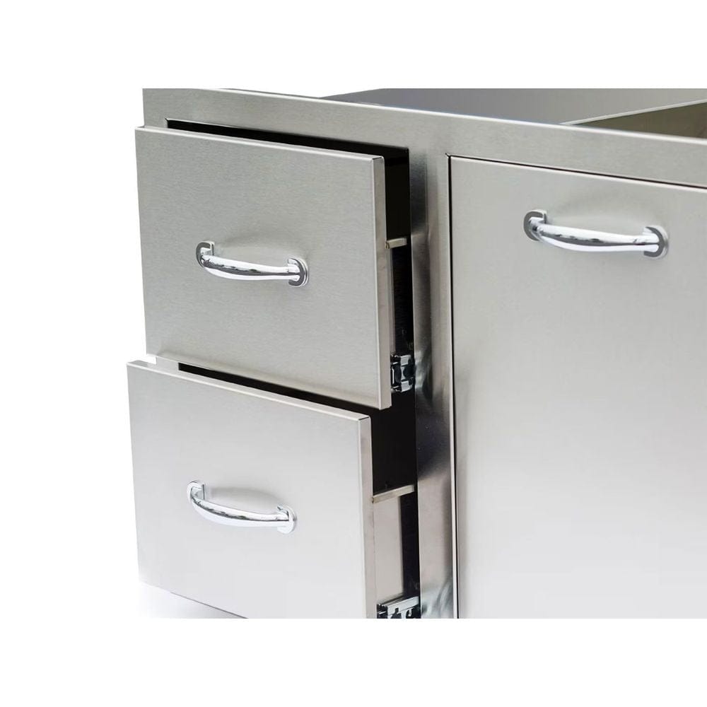 Summerset 33" 2-Drawer & Vented LP Tank Pullout Drawer Combo