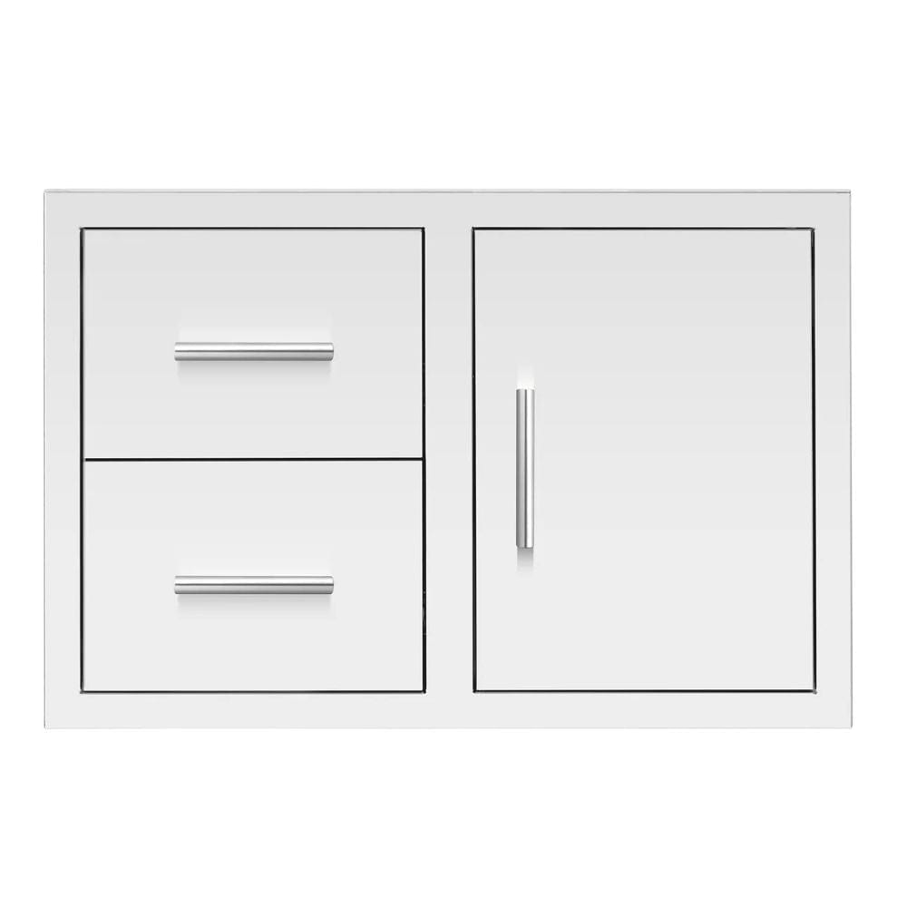 Summerset 33"  2-Drawer and Access Door Combo with Hidden Hinge - Masonry Frame