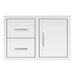 Summerset 33"  2-Drawer and Access Door Combo with Hidden Hinge - Masonry Frame