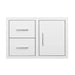 Summerset 33" 2-Drawer and Access Door Combo with Hidden Hinge