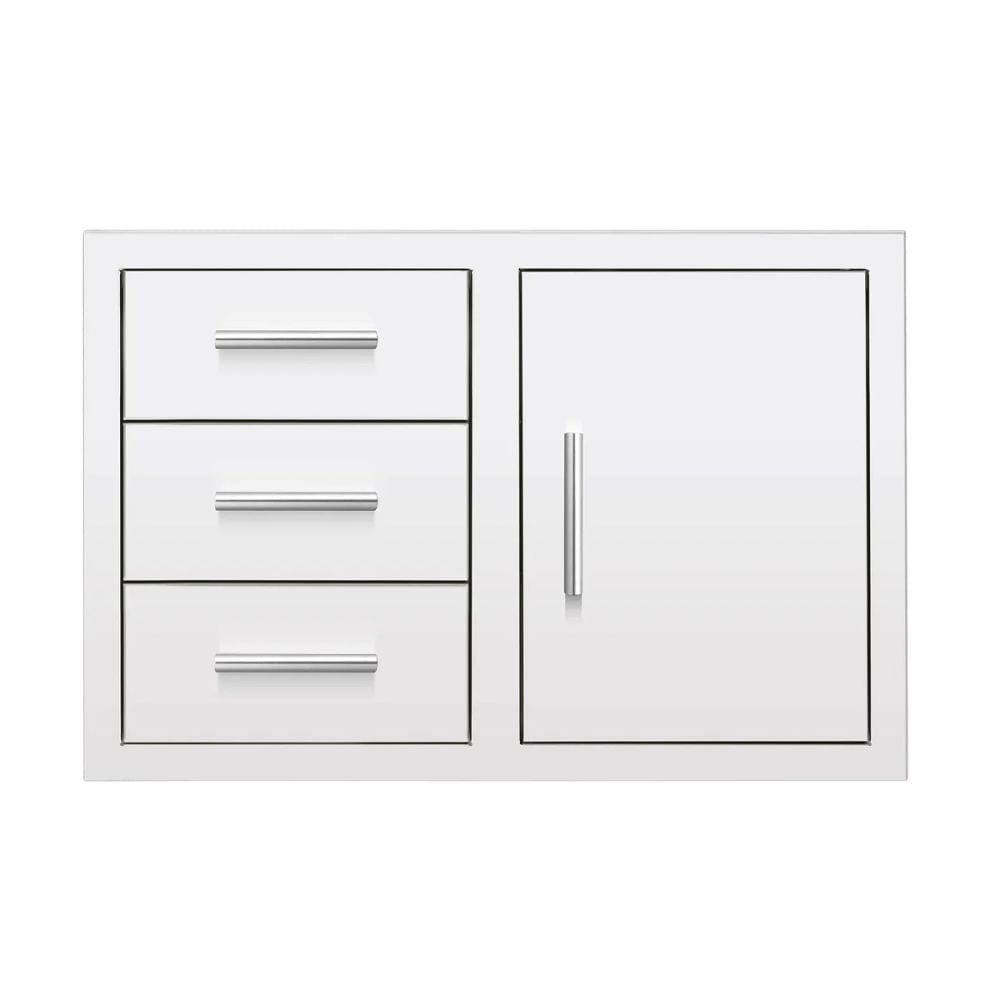 Summerset 33" 3-Drawer and Access Door Combo with Hidden Hinge