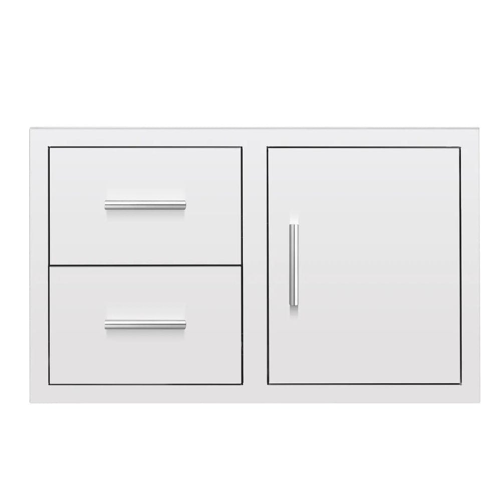 Summerset 36" 2-Drawer and Access Door Combo with Hidden Hinge
