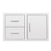 Summerset 36" 2-Drawer and Access Door Combo with Hidden Hinge