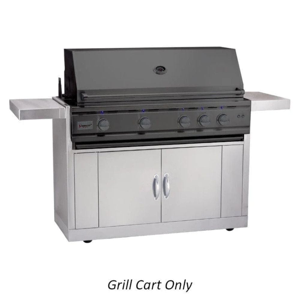 Summerset 44" Fully Assembled Door & 2-Drawer Combo Grill Cart for TRL Series