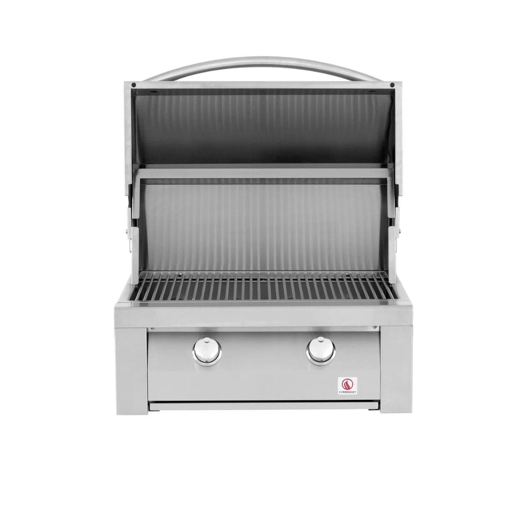 Summerset Builder Series 30" Built-In Gas Grill (2 Burner) Open Hood