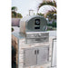 Summerset Built-In Outdoor Oven Island Flange Kit Lifestyle