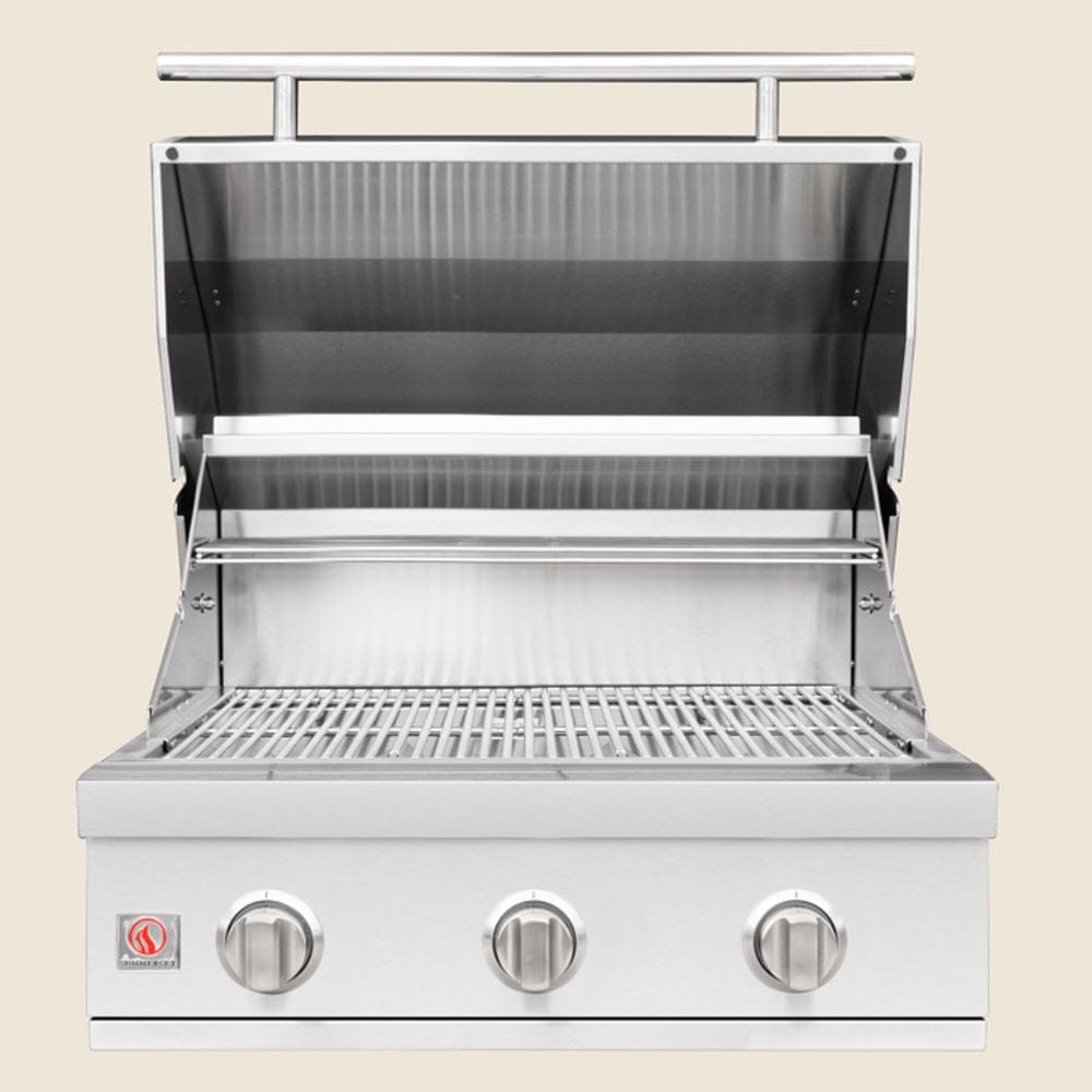 Summerset Sizzler 25" Built-In Gas Grill with Analog Thermometer (3 Burner)