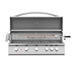 Summerset Sizzler 40" Built-in Gas Grill (5 Burner) Open Hood