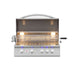Summerset Sizzler Pro 32" Built-in Gas Grill (4 Burner) Open Hood