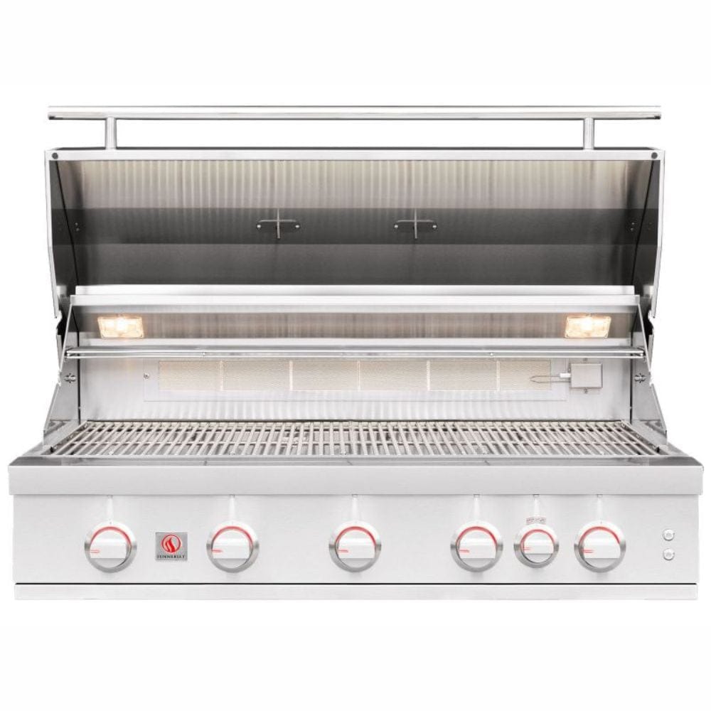 Summerset Sizzler Pro 40" Built-In Gas Grill with Infrared Burner (5 Burner)