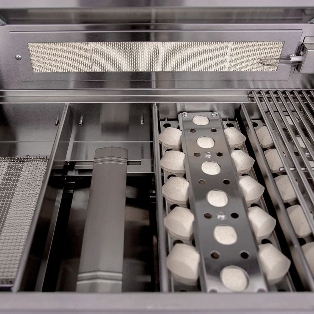 Summerset Sizzler Pro 40" Built-in Gas Grill (5 Burner) Cast Stainless Burner 2