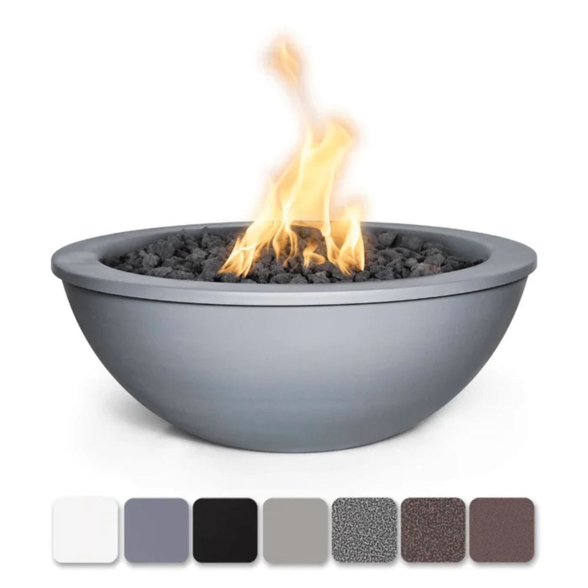 Introducing the 27-inch Sedona Powder Coated Steel Round Fire Bowl