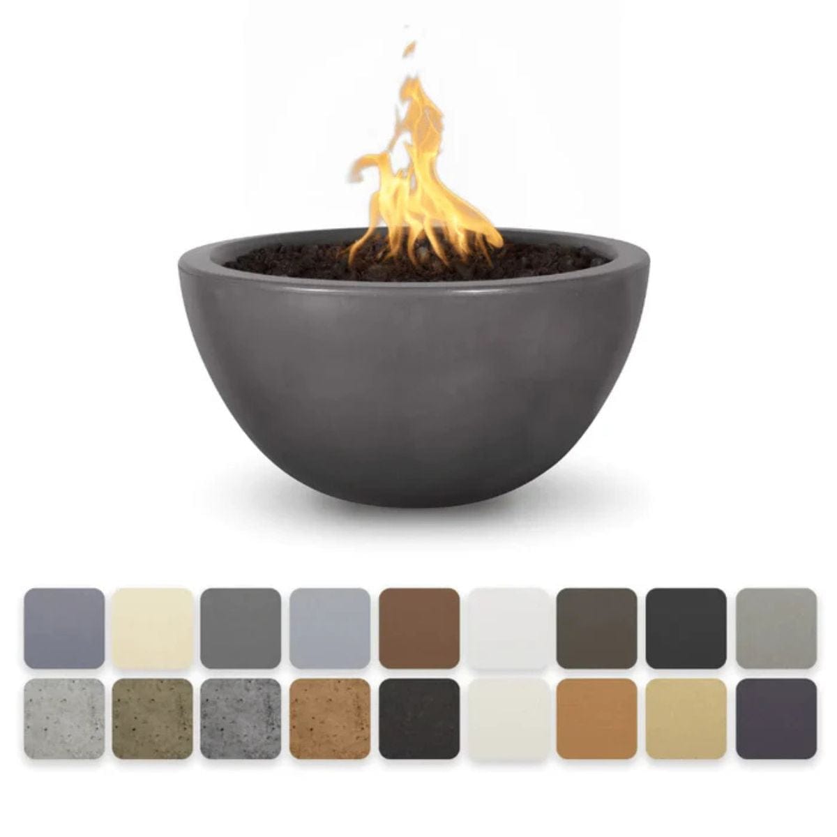 Introducing the impressive&nbsp;Luna GFRC Concrete Round Fire Bowl