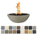 Elevate your outdoor oasis with the exquisite Sedona GFRC Concrete Round Fire Bowl