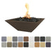 Burner holes are individually drilled, not punched, providing better flame performance