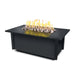 The 48-inch Salinas Rectangular Powder Coated Fire Table is the complete addition to finalize your outdoor design