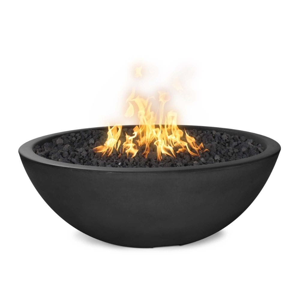 The Outdoor Plus 48" Sedona Narrow Ledge GFRC Concrete Round Fire Pit
