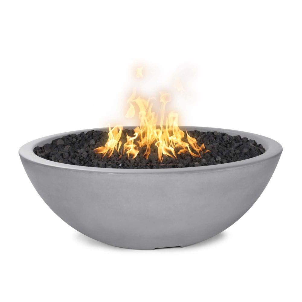The Outdoor Plus 48" Sedona Narrow Ledge GFRC Concrete Round Fire Pit