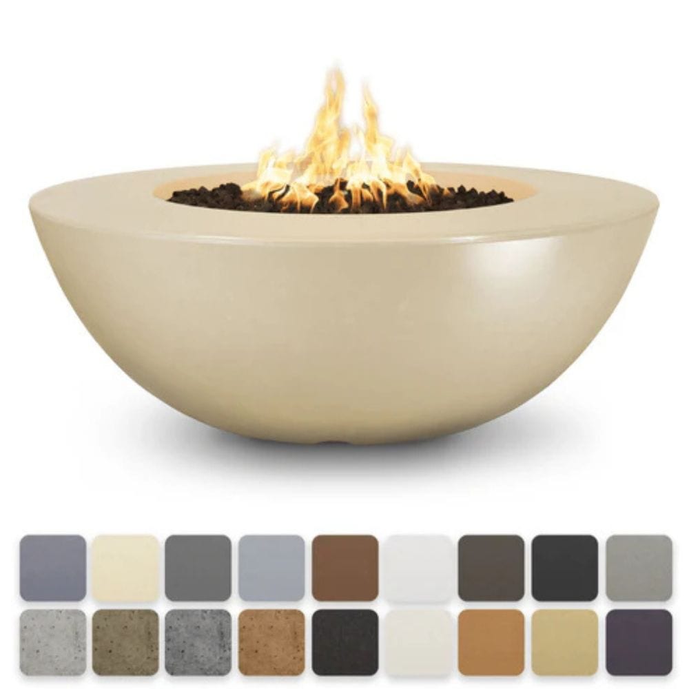 The Outdoor Plus 60" Sedona Wide Ledge Concrete Fire Pit 