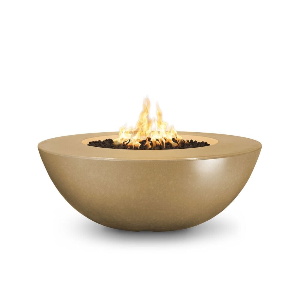 The Outdoor Plus 60" Sedona Wide Ledge Concrete Fire Pit