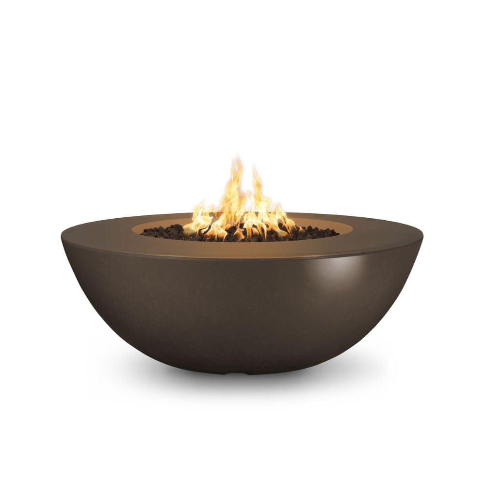 The Outdoor Plus 60" Sedona Wide Ledge Concrete Fire Pit