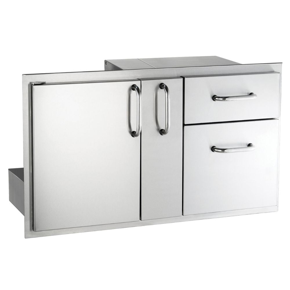 Fire Magic Select 36.5" Door and Drawer Combo with Platter Storage