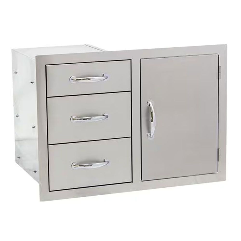 Summerset 33" 3-Drawer & Access Door Combo