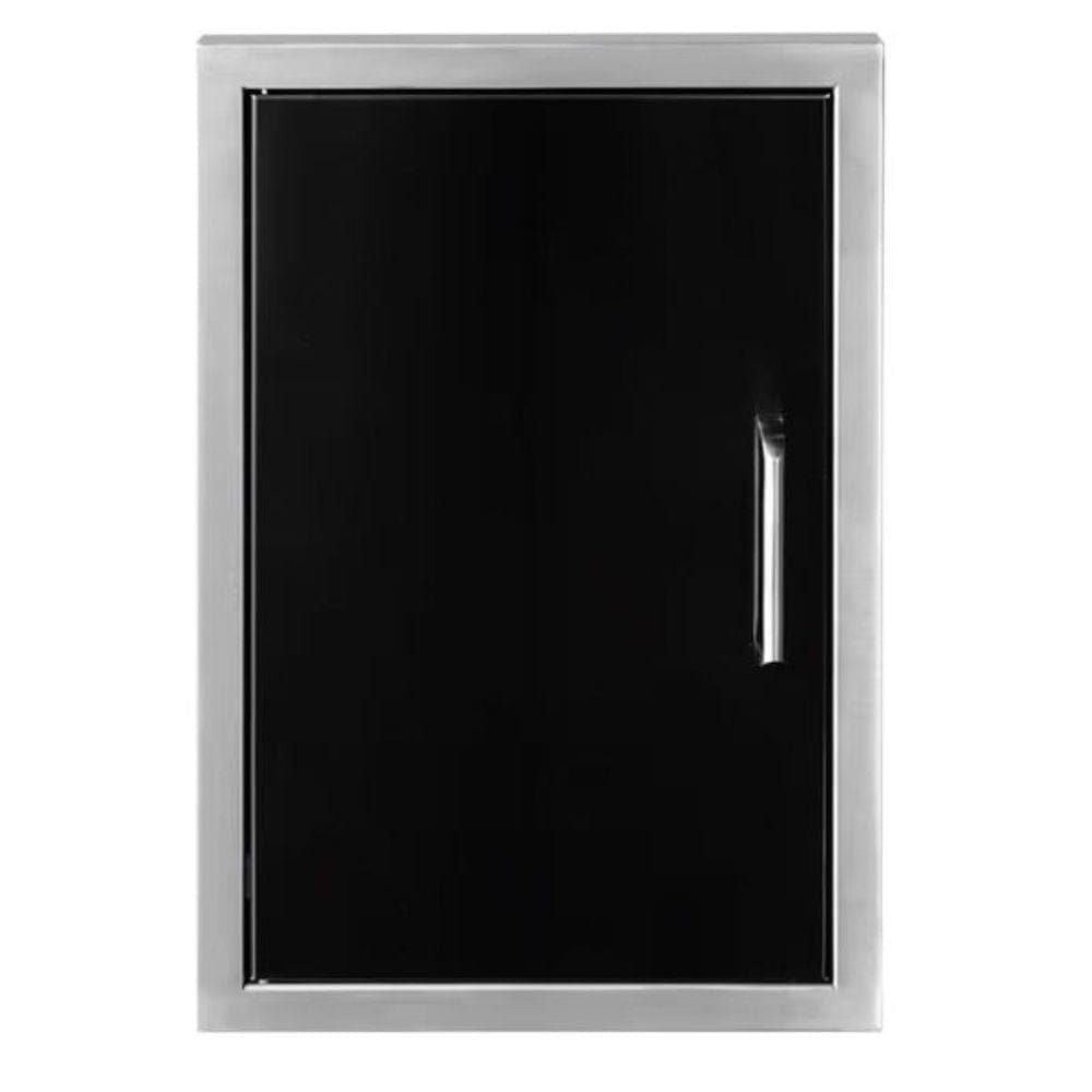 Wildfire 20" X 27" Vertical Single Access Black Stainless Steel Door