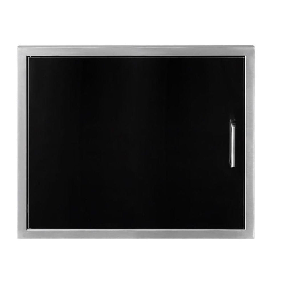 Wildfire 27" X 20" Vertical Single Access Black Stainless Steel Door