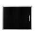 Wildfire 27" X 20" Vertical Single Access Black Stainless Steel Door