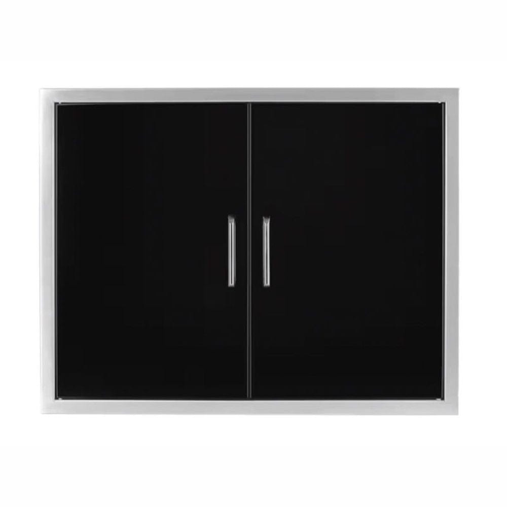 Wildfire 30" X 21" Double Access Black Stainless Steel Door