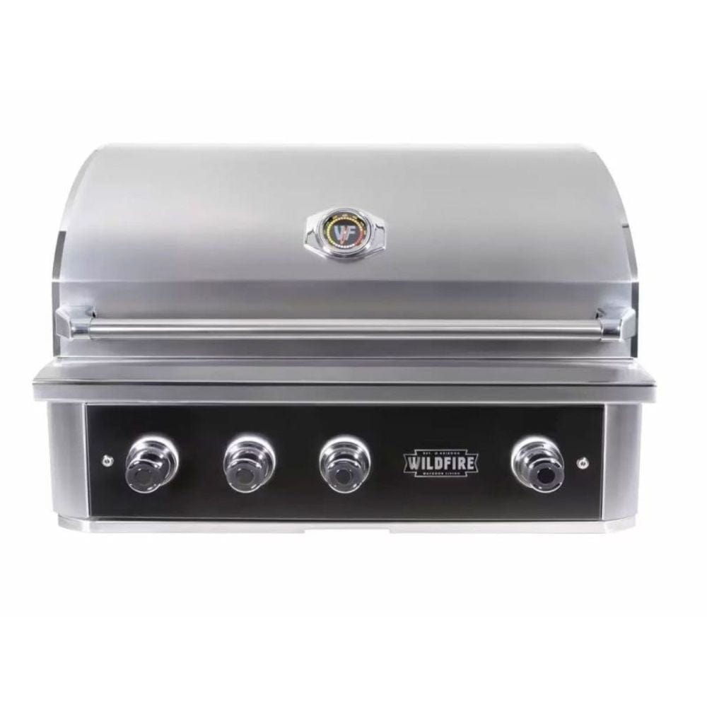 Wildfire Ranch PRO 36" Built-In Black 304 Stainless Steel Gas Grill (3 Burner)