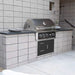 Wildfire Ranch PRO 36" Built-In Black 304 Stainless Steel Gas Grill (3 Burner)