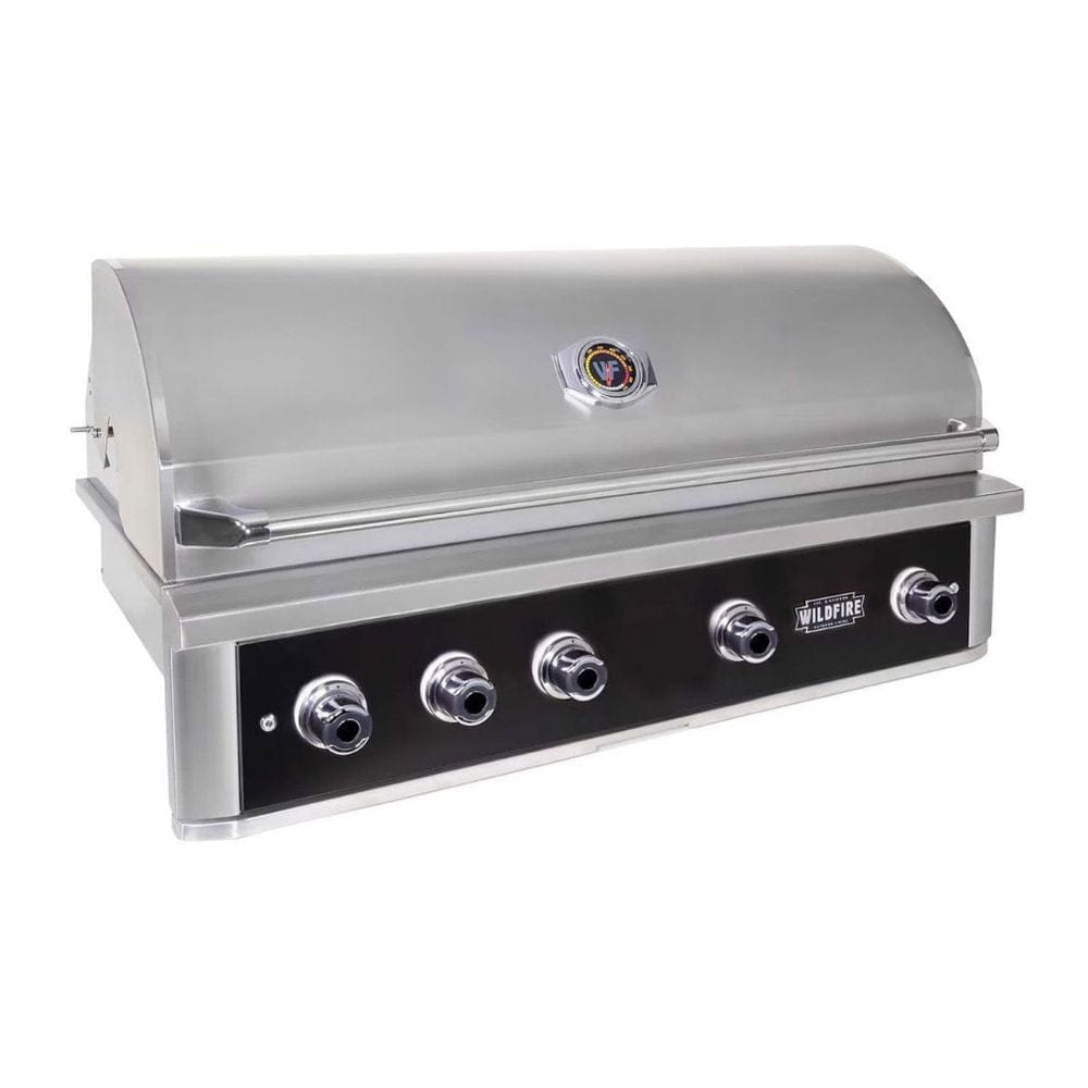 Wildfire Ranch PRO 42" Built-In Black 304 Stainless Steel Gas Grill (4 Burner)