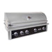 Wildfire Ranch PRO 42" Built-In Black 304 Stainless Steel Gas Grill (4 Burner)